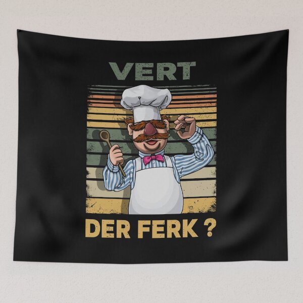 Item preview, Vert Der Ferk Shirt Swedish Chef Lovers designed and sold by tammoleniuse.