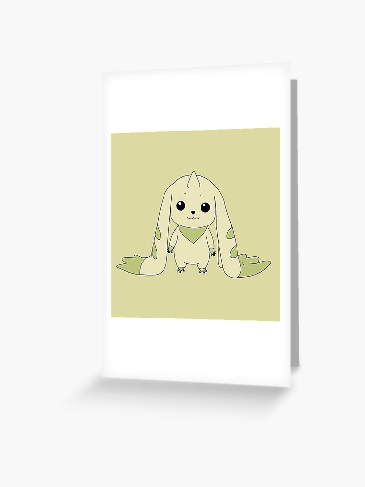 digimon terriermon" Greeting Card for Sale by Iliasar4 | Redbubble
