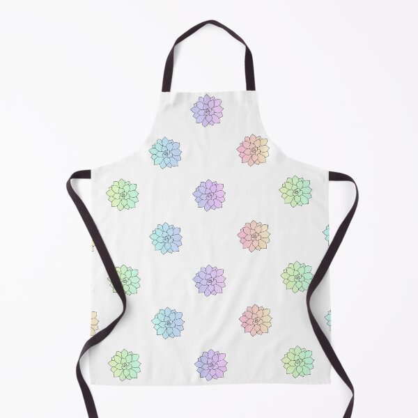Item preview, Pastel Rainbow Succulent Pattern designed and sold by kabocha-chan.
