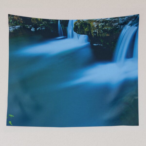 Item preview, Rainforest Nature Arctic Blue Waterfall designed and sold by BlissHeaven.