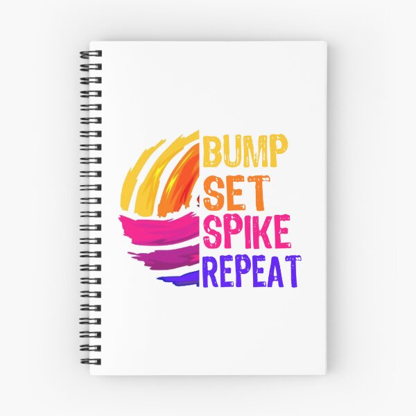 Item preview, Volleyball Bump Set Spike Rainbow designed and sold by SaundersKini.