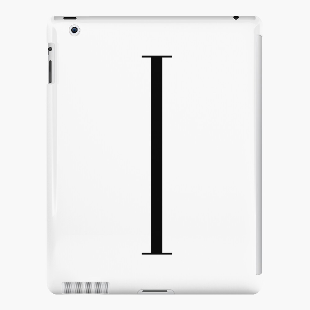 roman-numeral-1-roman-numeral-i-number-1-roman-numerals-ipad-case-skin-for-sale-by