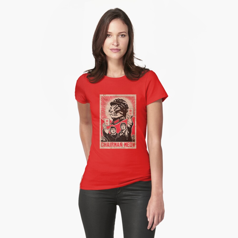  Meow  Mao China  cat  meme T shirt by GarciaPayan Redbubble
