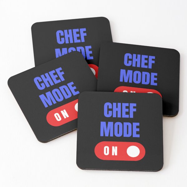 Aperçu de l'œuvre Mode Chef activé, Chef amusant, Cadeau pour chef, Cadeaux gourmands créée et vendue par HermoTees.