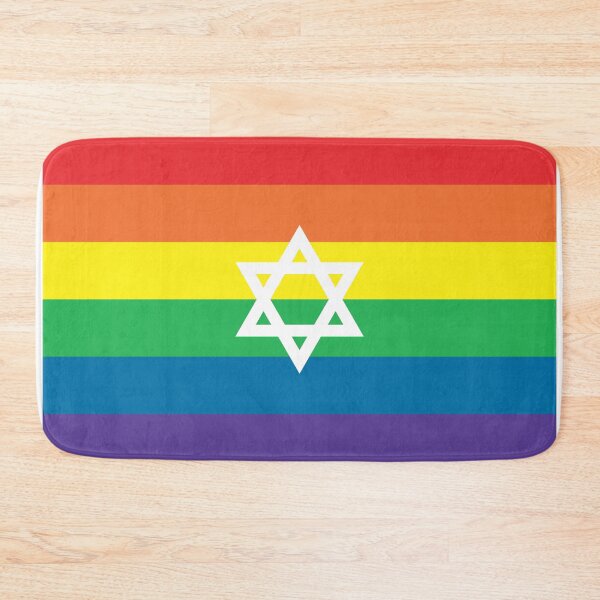 Item preview, Israel LGBT Pride Flag designed and sold by putaflagonit.