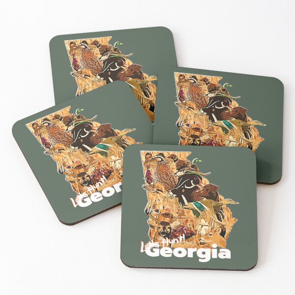 Item preview, Lets hunt Georgia, Georgia Hunting, State Hunting, Georgia Deer Hunter, Georgia Quail Hunter, Georgia Duck Hunter designed and sold by LifeCrush.