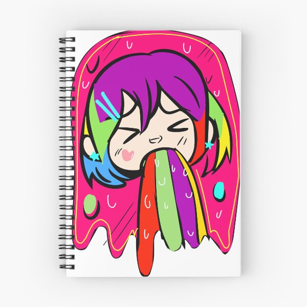 Item preview, Gothic Puke Rainbow Girl designed and sold by Nicheek.