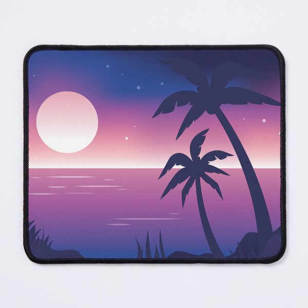 Item preview, Beach Landscape | Beach Night Time designed and sold by skidio.