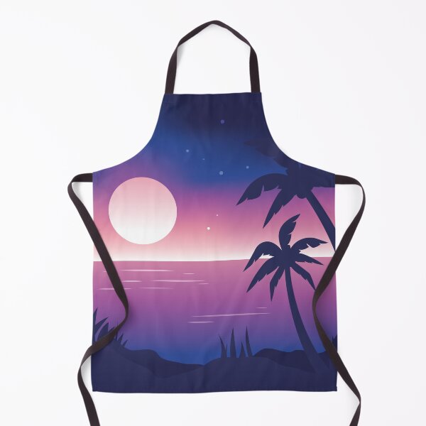 Item preview, Beach Landscape | Beach Night Time designed and sold by skidio.