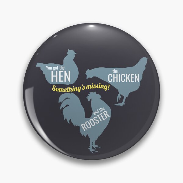 Item preview, Hen, Chicken, Rooster designed and sold by smartbunnyRG.