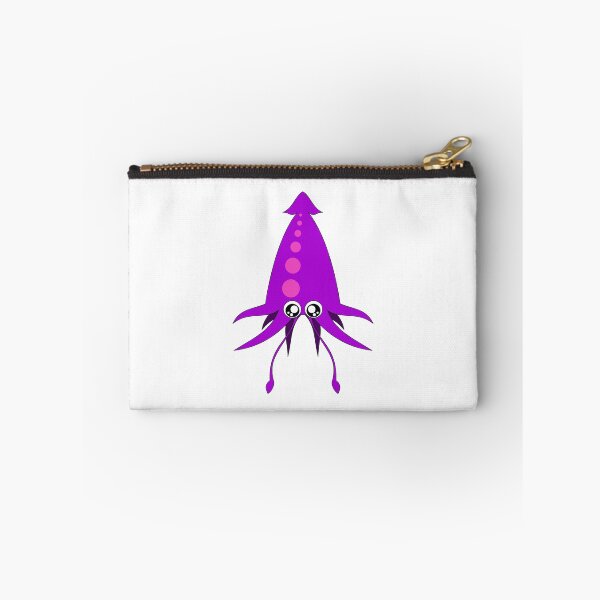 Item preview, Cute Purple Kawaii Squid designed and sold by CreativeCranium.