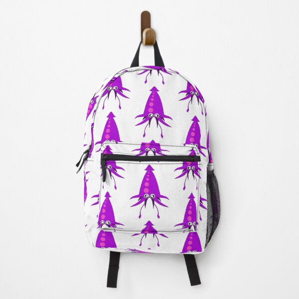 Item preview, Cute Purple Kawaii Squid designed and sold by CreativeCranium.