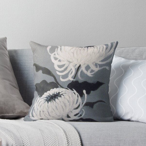 Item preview, Two White Chrysanthemums designed and sold by Dian Bernardo.