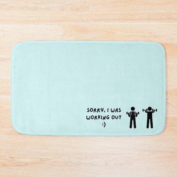 Item preview, Sorry I was working out gym fitness healthy designed and sold by to-esu.