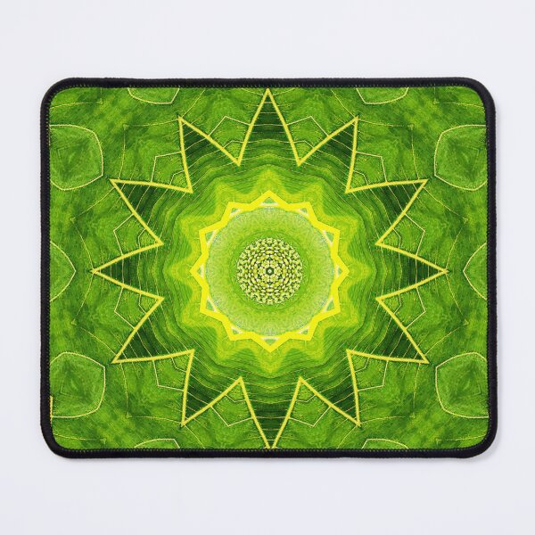 Item preview, ABSTRACT PAINTED GEOMETRIC ART BREADFRUIT PATTERN WITH LEAVES. designed and sold by Ralek.