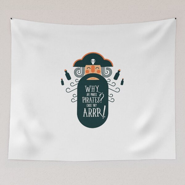 Item preview, Why Pirates ARRR! designed and sold by wacas.