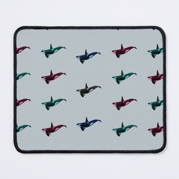 Item preview, Orca (killer) whale pattern designed and sold by Thomas Dossman.