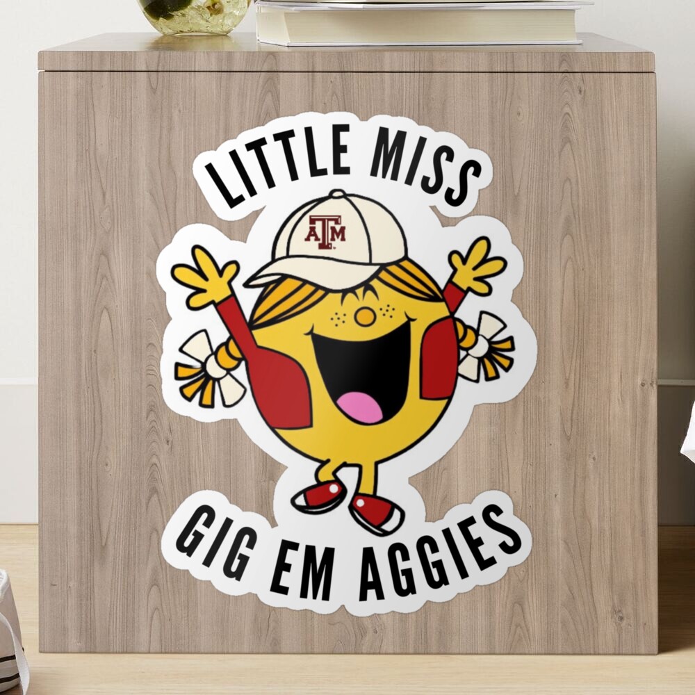 Gig’em Aggies  Sticker for Sale by macieriley