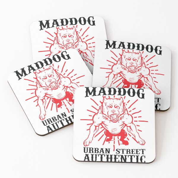 Item preview, Maddog Urban Street Authentic Gift For Pitbull Addict designed and sold by anes18.
