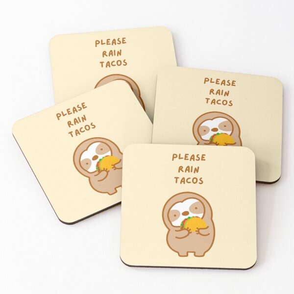 Item preview, Please Rain Tacos Sloth  designed and sold by theslothinme.