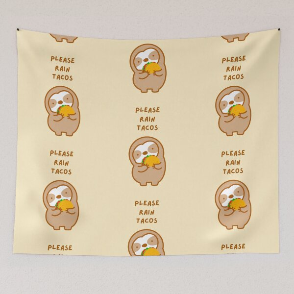 Item preview, Please Rain Tacos Sloth  designed and sold by theslothinme.