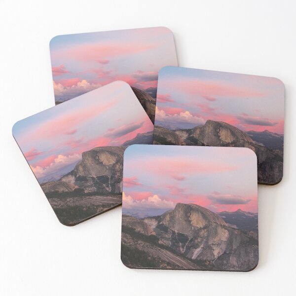 Item preview, Half Dome in Yosemite with colorful clouds designed and sold by MH65Designs.