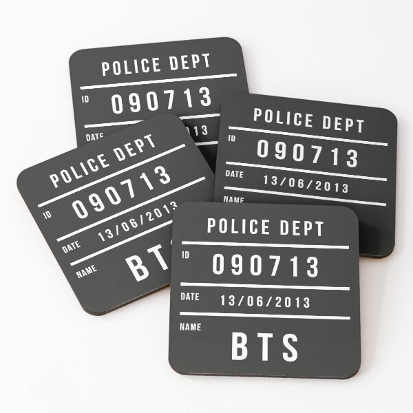 Item preview, BTS Butter police dept sign designed and sold by onastarrynight.