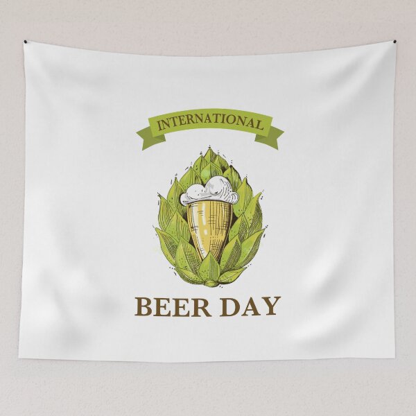 Item preview, International beer day designed and sold by Arth1nker.