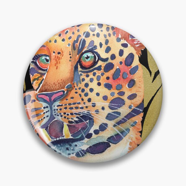 Item preview, Leopard Black & Gold designed and sold by SandraArtStudio.