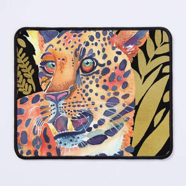 Item preview, Leopard Black & Gold designed and sold by SandraArtStudio.