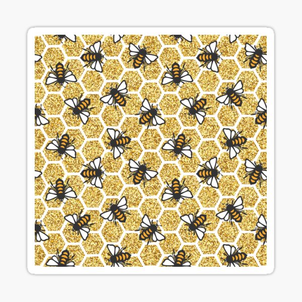 Item preview, Honey Bee | Save The Bees | Beekeeping Pattern 4 designed and sold by NobleForte.