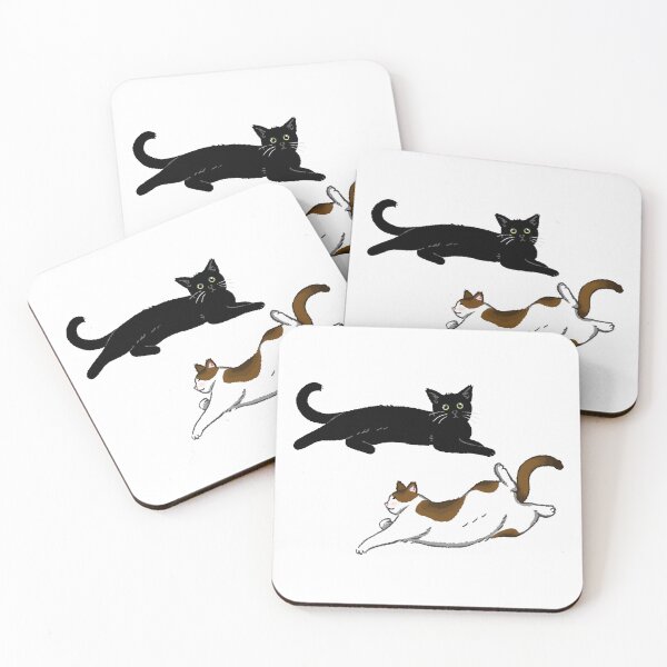 Item preview, Oliver and Prowl - Cutest Kitties designed and sold by Megan Sundquist.