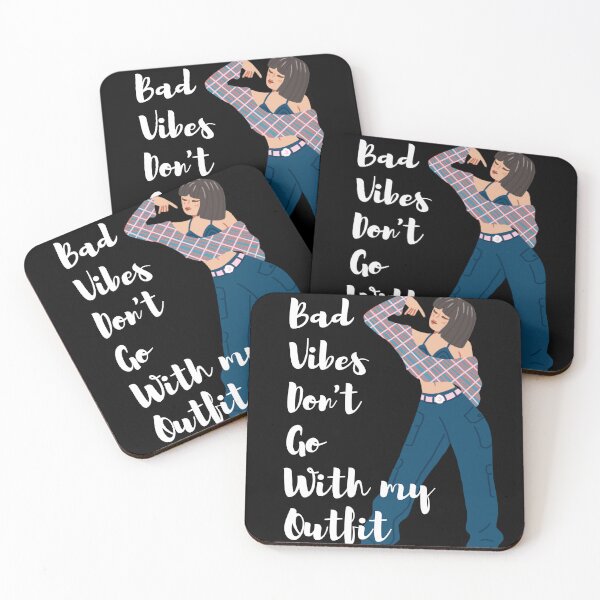 Item preview, Bad Vibes Don't Go With My Outfit | Girls Power | Women Empowerment designed and sold by rebel-store21.