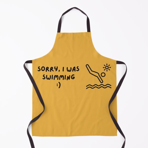 Item preview, Sorry I was swimming swim summer beach  designed and sold by to-esu.