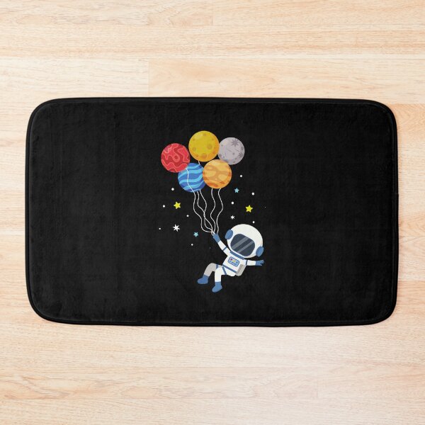 Item preview, Astronaut With Planet Balloons designed and sold by MoaaStore.