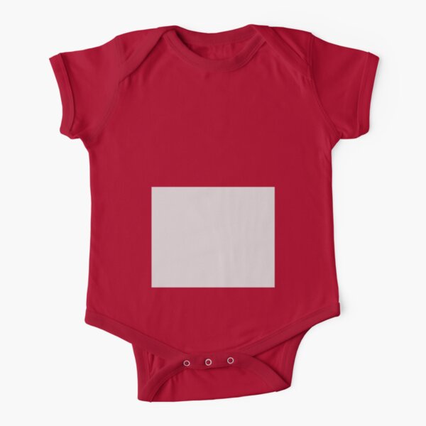 Teletubbies TV screen belly inspired Po Red Short Sleeve Baby One-Piece