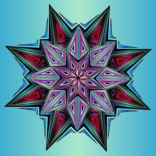 Star Mandalas 096 (Style:16)