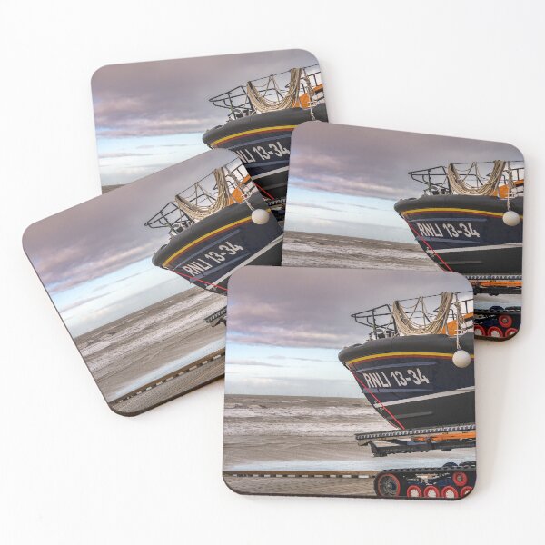 Item preview, Launching Of A Lifeboat Rhyl designed and sold by AJEvans.