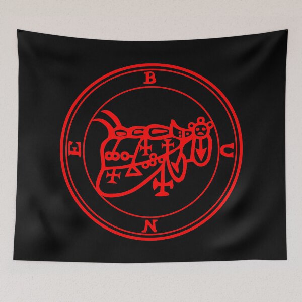 Item preview, Bune Sigil — Makes One Rich (Red) designed and sold by OccultMagick.