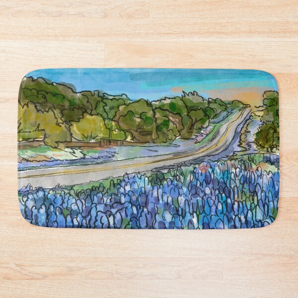 Item preview, Hill country blue bonnets designed and sold by courfoster.