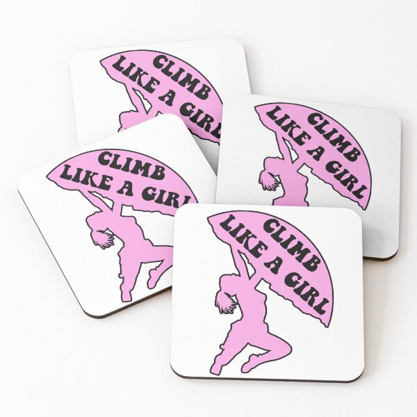 Item preview, Climb Like A Girl - Rock Climbing designed and sold by ONPINI.