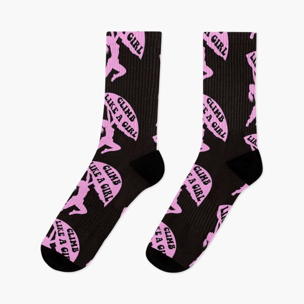 Item preview, Climb Like A Girl - Rock Climbing designed and sold by ONPINI.