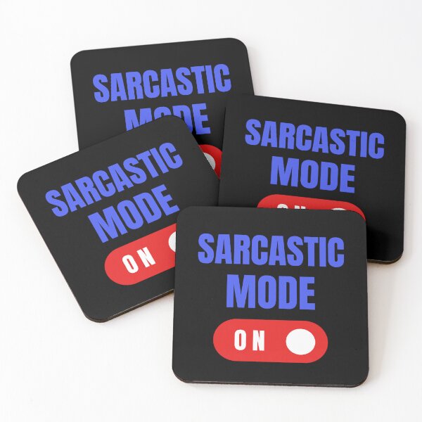 Item preview, Sarcastic Mode On, Funny Sarcasm Shirt, Sarcastic designed and sold by HermoTees.