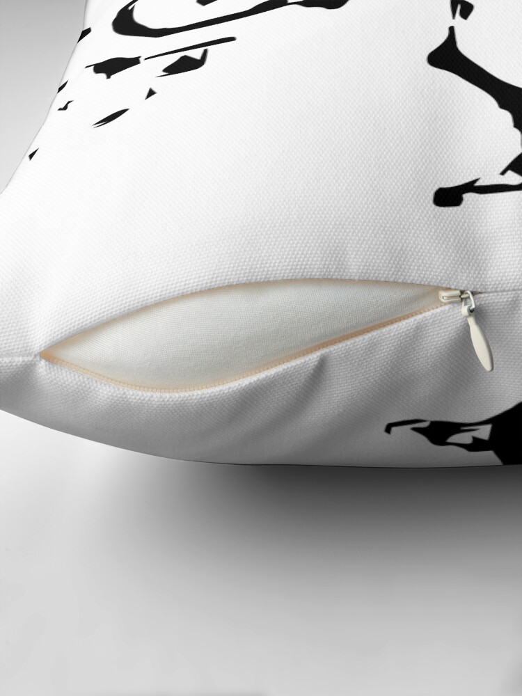 Thumbnail 2 of 4, Pillow, Pooping Cat designed and sold by Pooping-Cat.