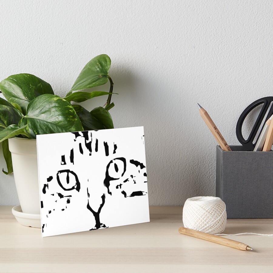 Item preview, Art Board Print designed and sold by Pooping-Cat.