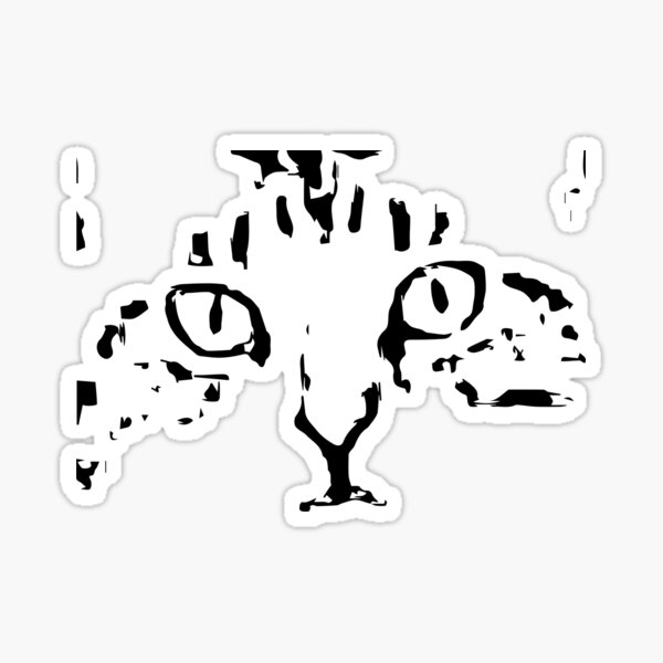 Pooping Cat Sticker