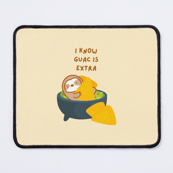 Item preview, I Know Guac Is Extra Guacamole Sloth designed and sold by theslothinme.