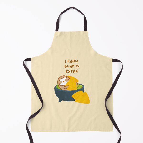 Item preview, I Know Guac Is Extra Guacamole Sloth designed and sold by theslothinme.