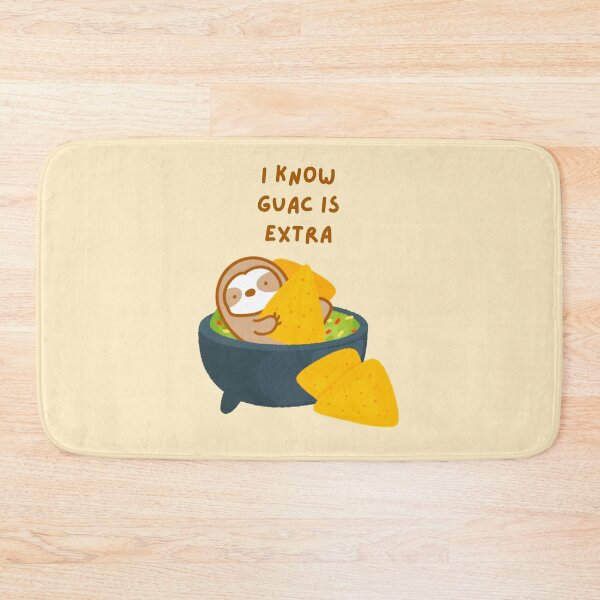 Item preview, I Know Guac Is Extra Guacamole Sloth designed and sold by theslothinme.