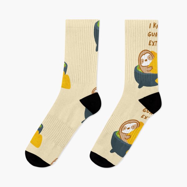 Item preview, I Know Guac Is Extra Guacamole Sloth designed and sold by theslothinme.